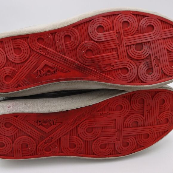 Pony Feed The Cat Mid Gray Vintage Sneakers Retro Casual Fabric US 13 Men - Picture 10 of 11